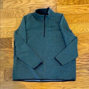 Men’s 3XL-TALL Nike Gray Quarter-Zip Pullover